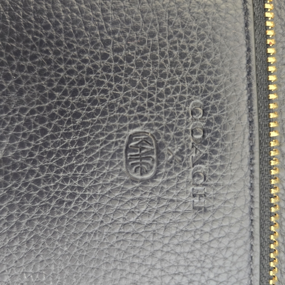 Coach Anna Foldover Crossbody Clutch Signature Kaffee Fassett Floral Print - Picture 3 of 4